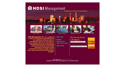 Desktop Screenshot of hdsimanagement.com